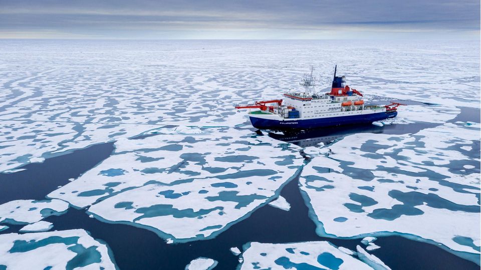 Das Forschungsschiff Polarstern