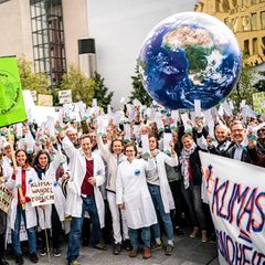 Eckhart von Hirschhausen bei der Fridays for Future Demonstration in Berlin