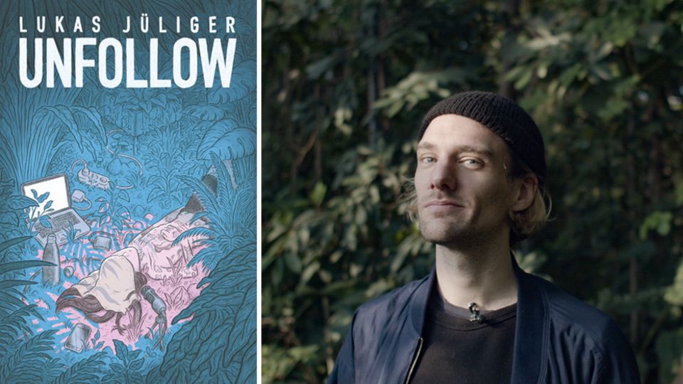 Neben seiner Graphic Novel "Unfollow: Illustrator und Autor Lukas Jüliger