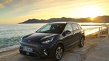 der Kia e-Niro kommt bis zu 455 Kilometer weit
