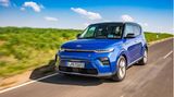 Nach 7,9 Sekunden erreicht der Kia e-Soul 100 km/h