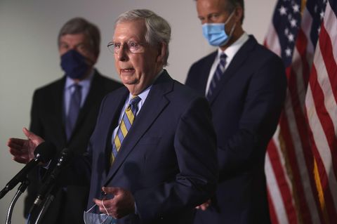 Der Mehrheitsführer der Republikaner im Senat, Mitch McConnell