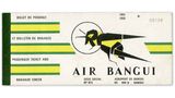 Air Bangui, Zentralafrikanische Republik, 1969  Kaum einer kennt noch diese Fluglinie mit einer Heuschrecke als Firmenlogo, die einst als Zubringer für Flüge von Air Afrique diente.