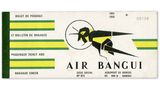 Air Bangui, Zentralafrikanische Republik, 1969  Kaum einer kennt noch diese Fluglinie mit einer Heuschrecke als Firmenlogo, die einst als Zubringer für Flüge von Air Afrique diente.