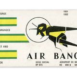 Air Bangui, Zentralafrikanische Republik, 1969  Kaum einer kennt noch diese Fluglinie mit einer Heuschrecke als Firmenlogo, die einst als Zubringer für Flüge von Air Afrique diente.