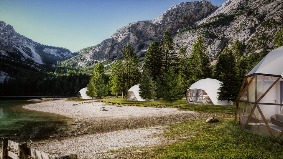 Trend Ökotourismus: Die Öko-Lodges des französischen Architekturbüros Fugu.