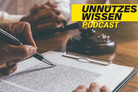 Unnützes Wissen zum Thema Recht