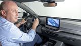 Das Cockpit des VW ID.4 1st Max hat einen zwölf Zoll großen Touchscreen