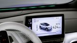 Beim VW ID.4 1st ist das Display zehn Zoll groß