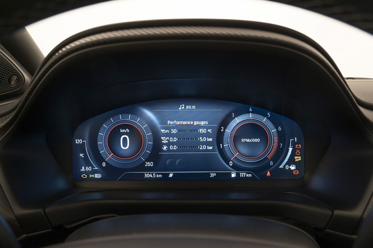 Das virtuelle Cockpit ist 12,3 Zoll groß
