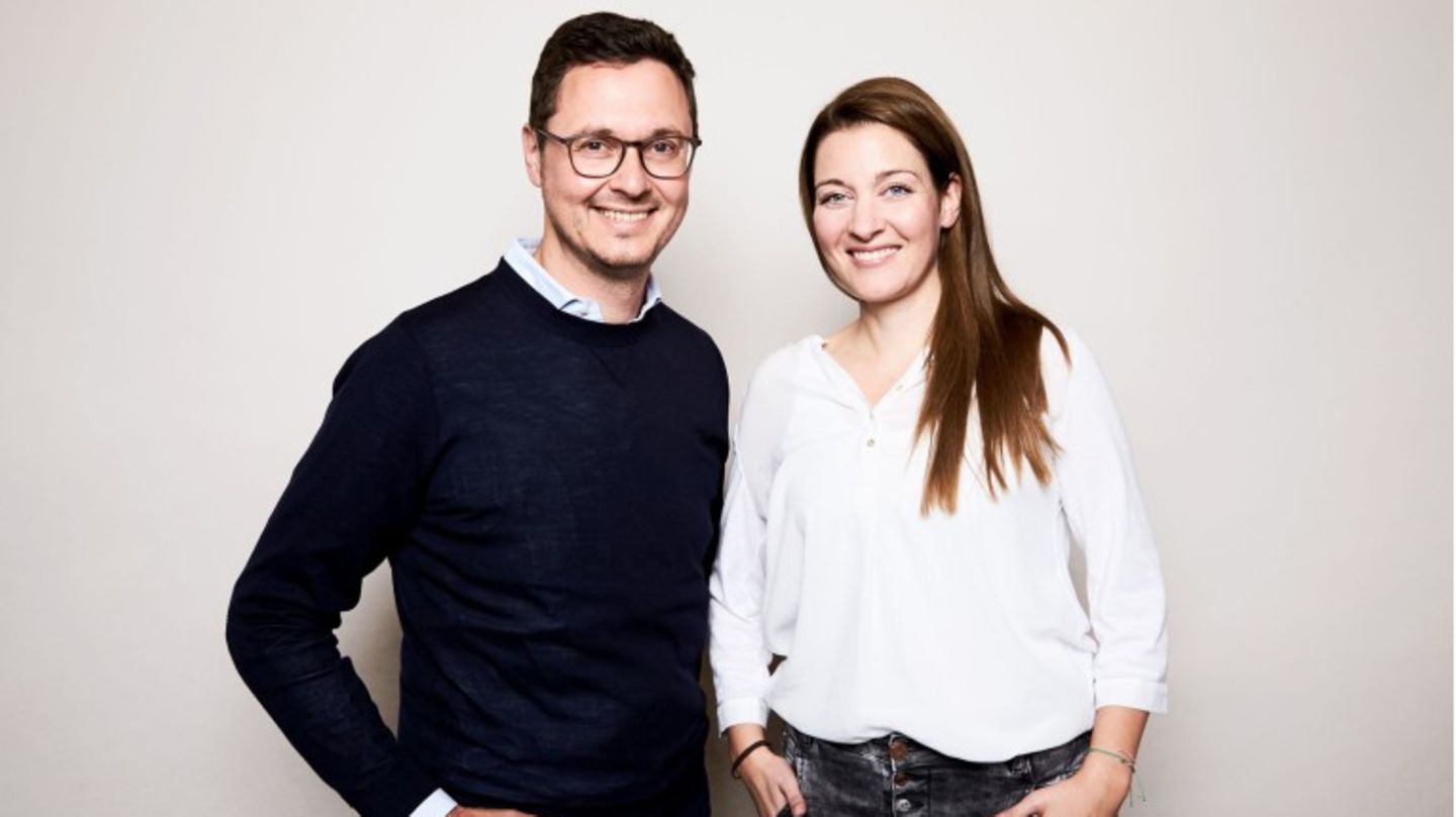 Die stern-Chefredakteure Anna-Beeke Gretemeier und Florian Gless