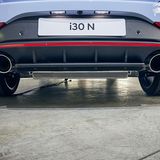 Der Diffusor sorgt für Abtrieb