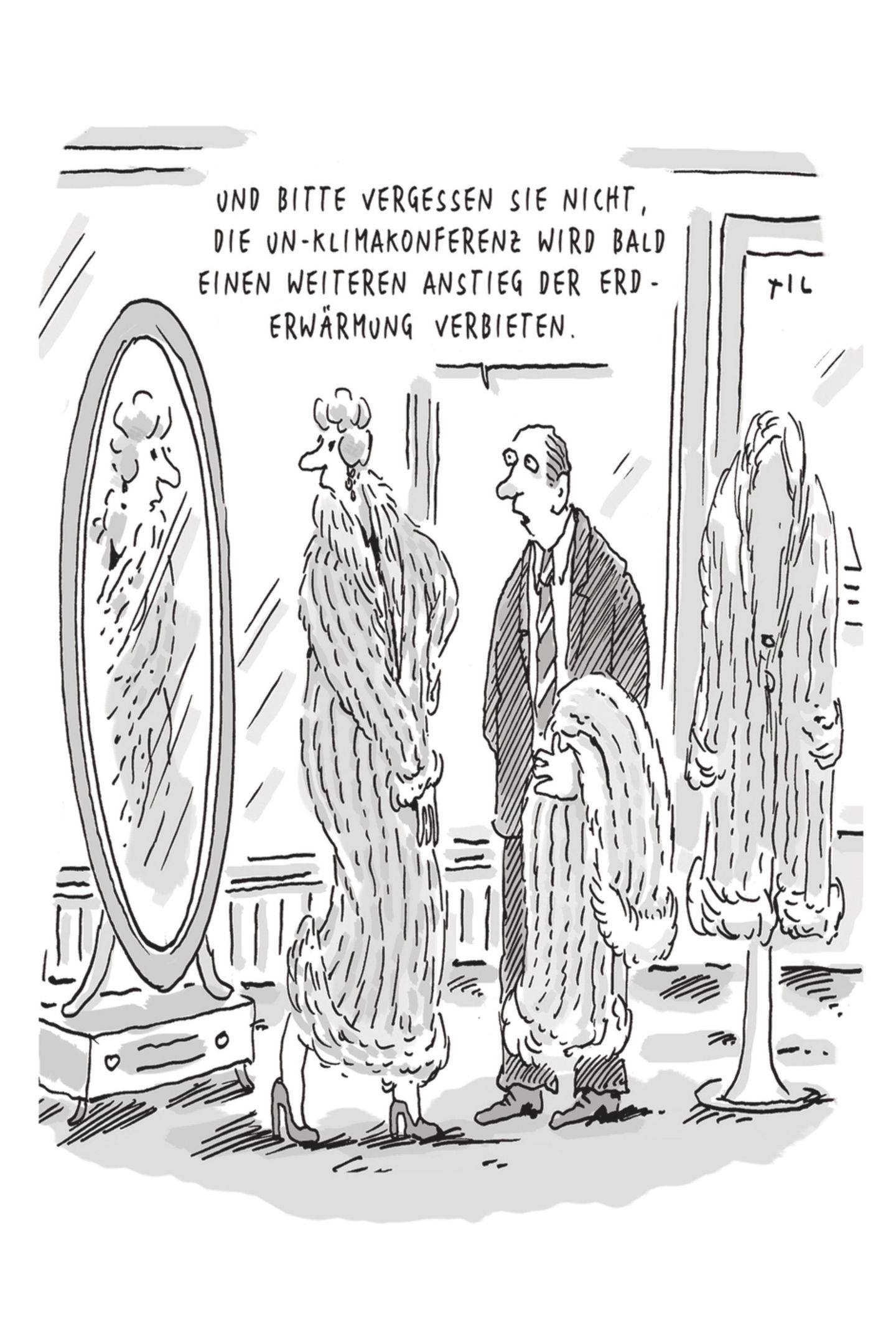 Til Mette: Cartoon der Woche