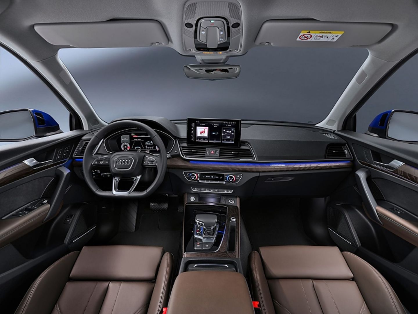 Das Cockpit unterscheidet sich nicht vom dem der anderen Q5-Versionen
