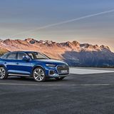Der Audi Q5 Sportback hat ein straffer abgestimmtes Sportfahrwerk serienmäßig