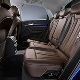 Die Rückbank ist verschiebbar