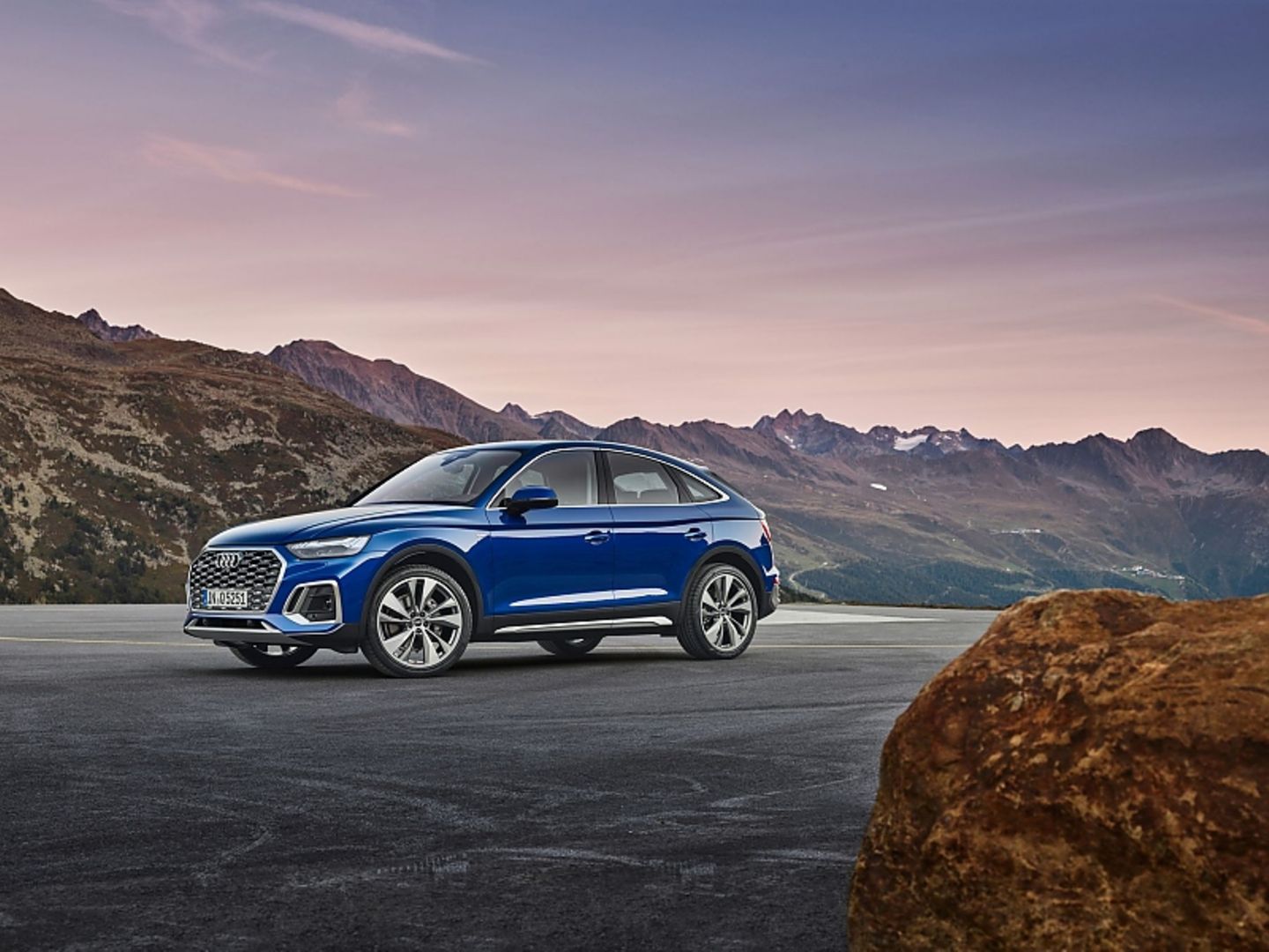 Der Audi Q5 Sportback hat einen Radstand von 2,82 Metern