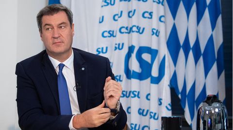 Markus Söder (CSU), Parteivorsitzender und Ministerpräsident von Bayern