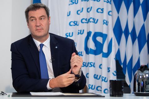 Markus Söder (CSU), Parteivorsitzender und Ministerpräsident von Bayern