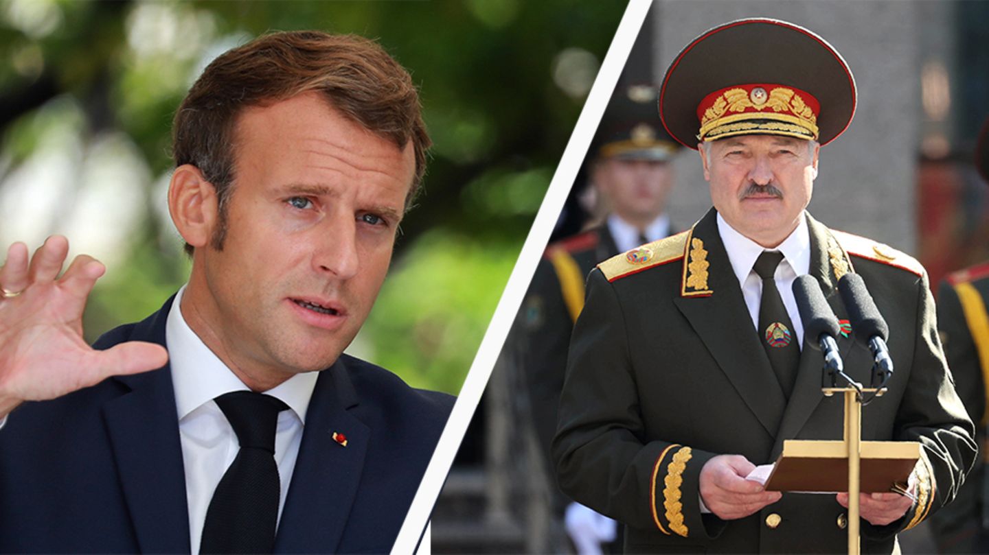 Macron Lukaschenko
