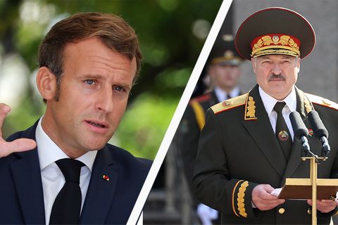 Macron Lukaschenko