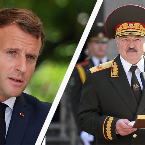 Macron Lukaschenko