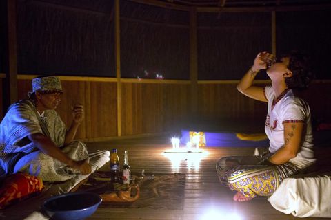 Halluzigene Droge: Was passiert, wenn man Ayahuasca trinkt? Unser Reporter hat es in Peru ausprobiert
