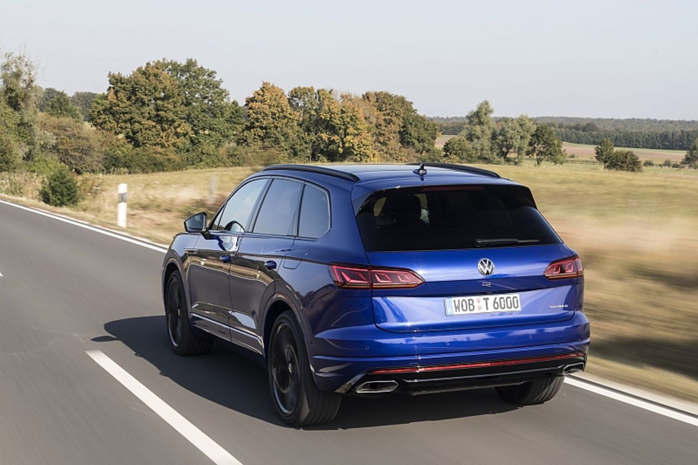 Der Touareg R schafft 250 km/h
