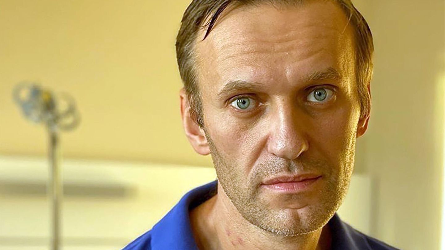 Alexej Nawalny ist nach seiner Vergiftung deutlich gezeichnet