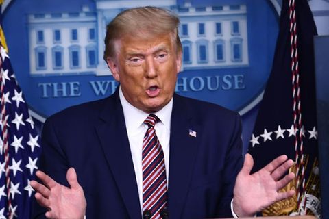 US-Präsident Donald Trump im Weißen Haus
