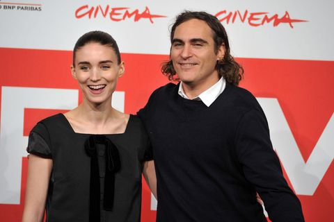 Rooney Mara und Joaquin Phoenix bei der Präsentation des gemeinsamen Filmes "Her"