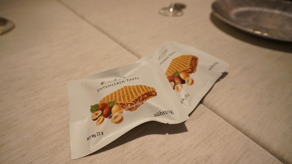 Sternerestaurant Sühring: Enleta - Entenlebertafel Enleta - Entenlebertafel