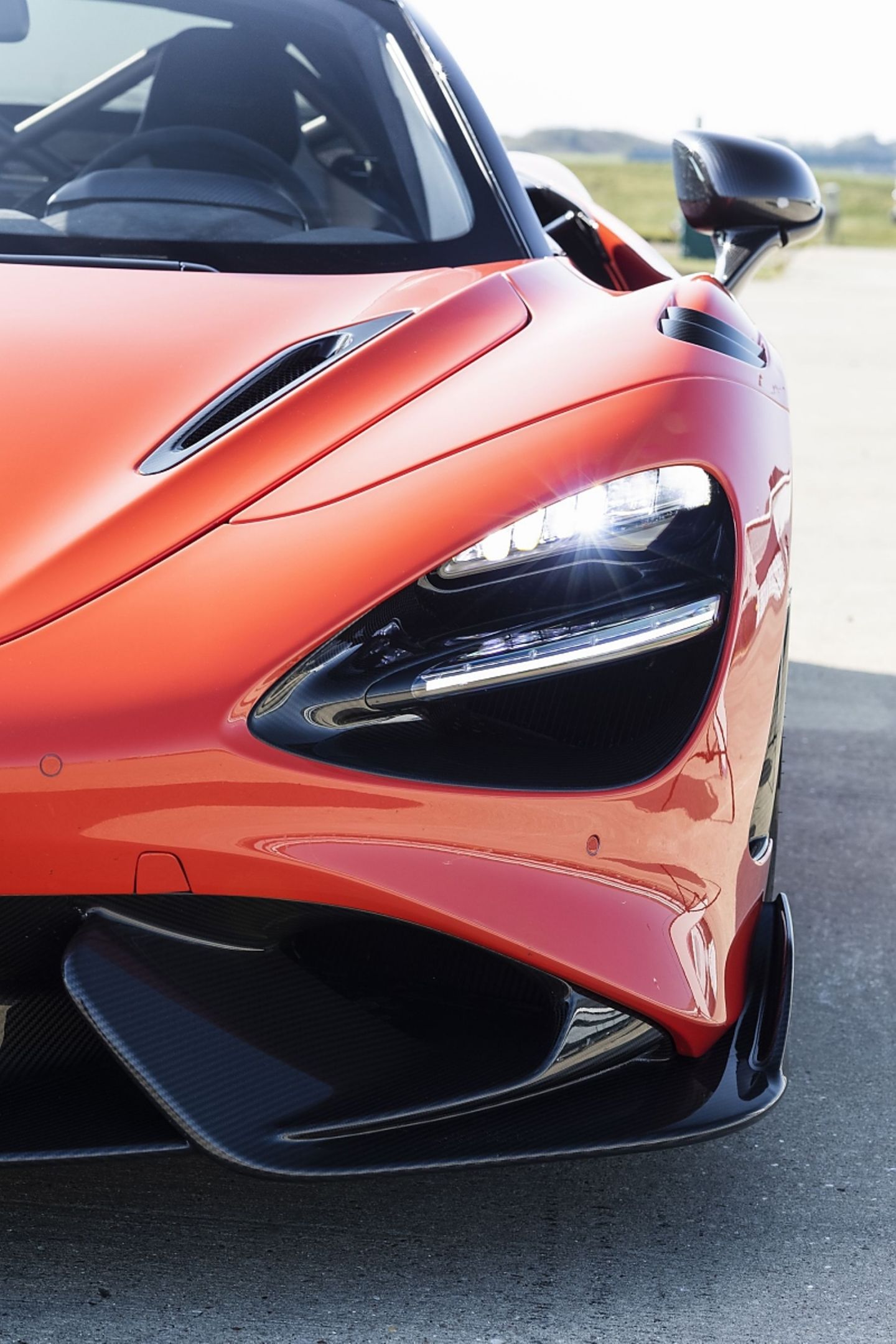 Der böse Blick ist auch McLaren 765LT gerechtfertigt