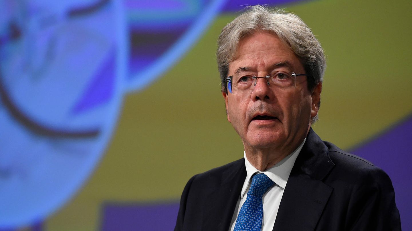 Paolo Gentiloni, EU-Kommissar für Wirtschaft und Währung und Kommissar für Steuern und Zollunion