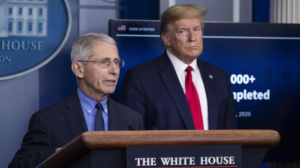 US-Wahlkampf: Trumps Corona-Berater Anthony Fauci: "Ich halte mich an die Wissenschaft. Egal was die Politik sagt"