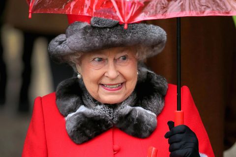 Die Queen beim Weihnachtsgottesdienst in Sandringham