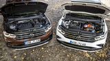 Vergleich VW Tiguan eHybrid - VW Tiguan 2.0 TDI