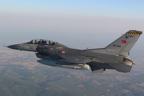 F-16-Kampfjet der Türkei