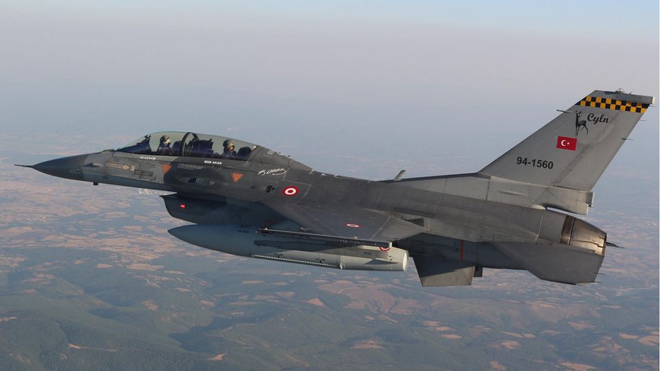 F-16-Kampfjet der Türkei