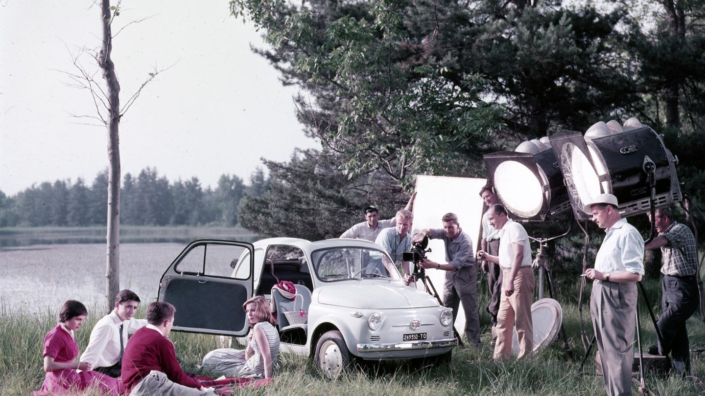 Großer Aufwand für ein zwangloses Picknick.