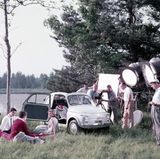 Großer Aufwand für ein zwangloses Picknick.