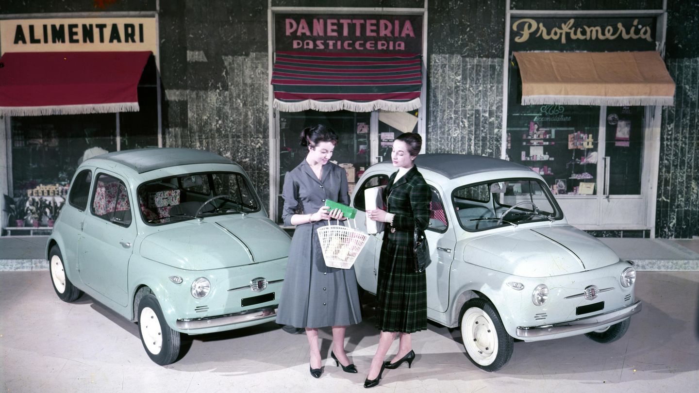 Der Fiat 500 war schon immer ein Frauenauto.