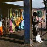 180th Street Platform Bronx, 1980