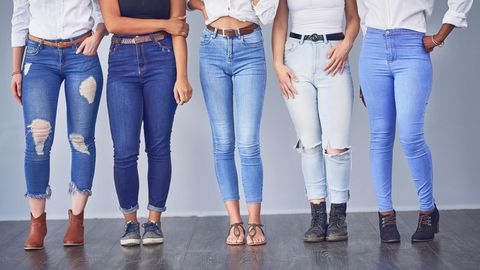 Farfetch Damen Kleidung Hosen & Jeans Lange Hosen Weite Hosen High-waisted wide-leg trousers 