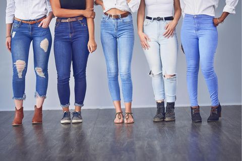 Cropped Jeans sind der neue Modetrend