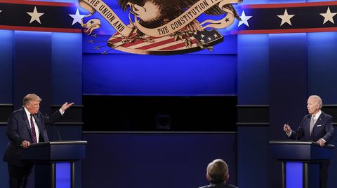 TV Duell Trump Biden