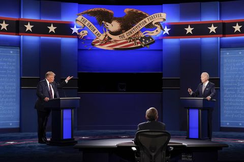 TV Duell Trump Biden