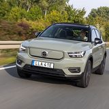 Der Volvo XC40 Recharge P8 AWD steht Ende des Jahres beim Händler