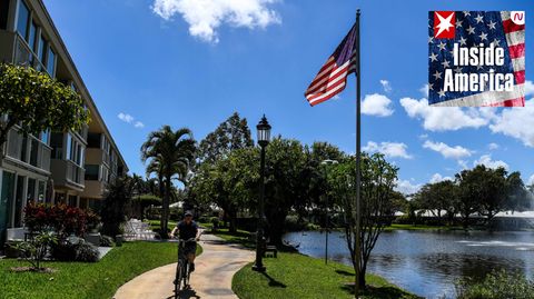 Eine Rentersiedlung in Florida