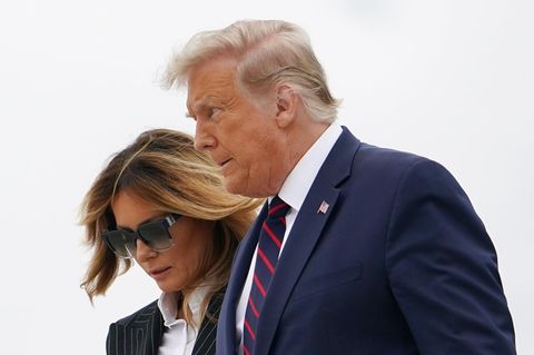 Donald Trump und seine Frau Melania